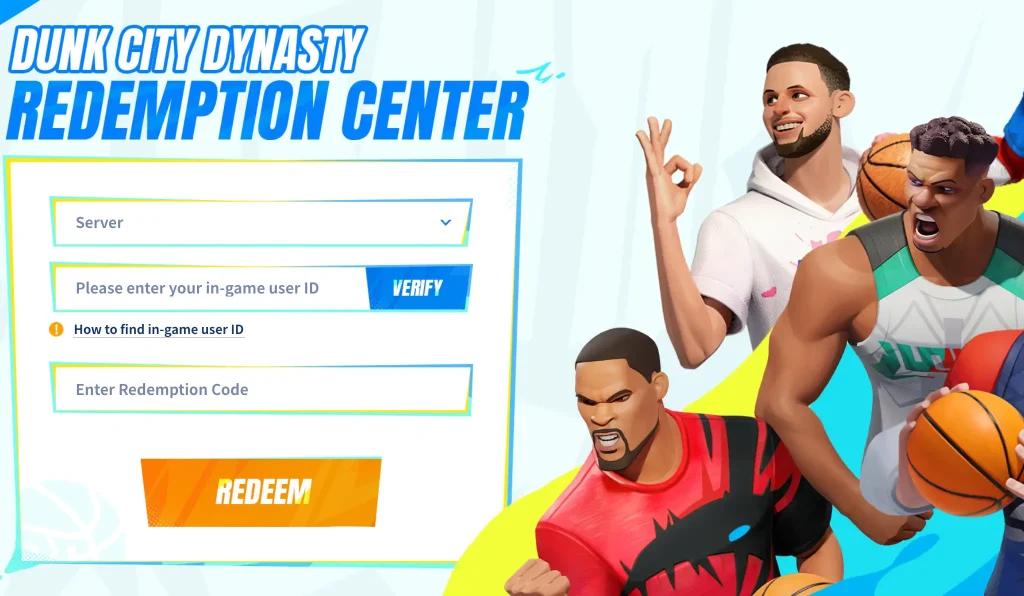 Redeem Dunk City Dynasty Codes